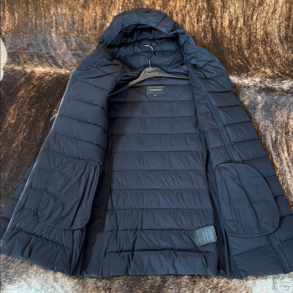 Mackage Rudy Lightweight Down Jacket with Leather Trim – XXS - Picture 6 of 16